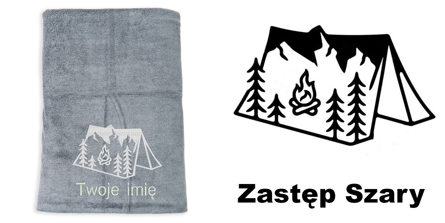 ręcznik szybkoschnący z mikrofibry dla harcerza